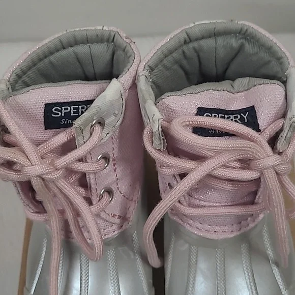 Sperry Port Boot Pink Camo - Picture 2 of 9